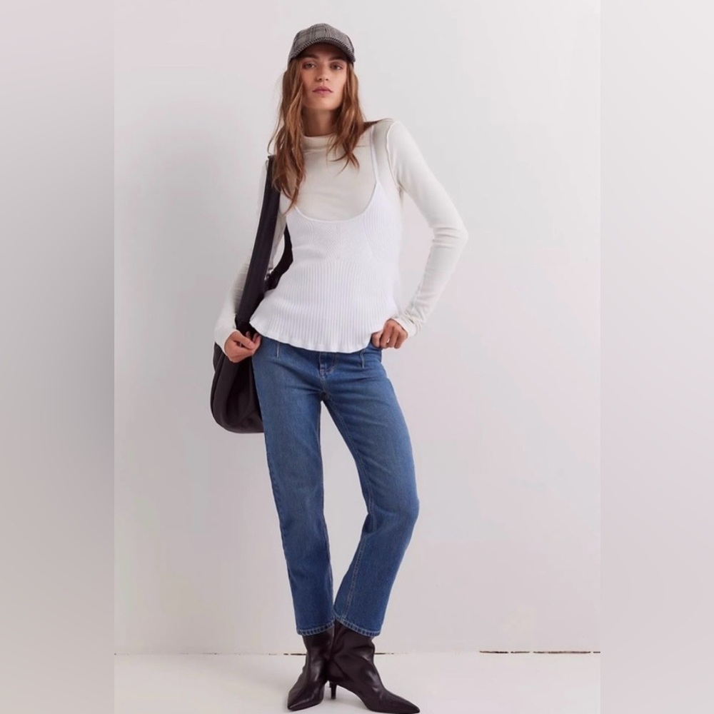 NWT Free People We The Free Coco Slim Jeans